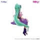 Furyu Hatsune Miku Noodle Stopper Flower Fairy Cosmos Ver. Purple Color Figure 14cm - Hatsune Miku - Plastmasas figūriņa