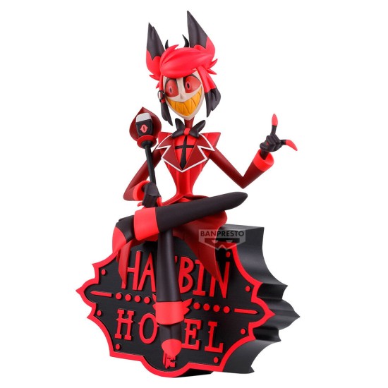 Banpresto Hazbin Hotel Monitor Ver.A Figure 17cm - Alastor - Пластмассовая фигурка