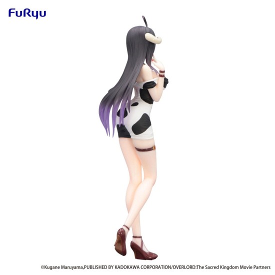 Furyu Overlord Trio-Try-iT Ver. Mini Dress Cow Pattern Figure 21cm - Albedo - Пластмассовая фигурка