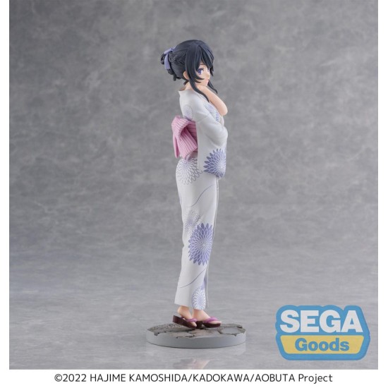 Furyu Rascal Does Not Dream of Bunny Girl Senpai Luminasta Figure 22cm - Mai Sakurajima Yukata - Plastmasas figūriņa