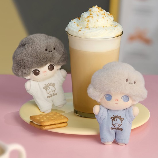 Pop Mart Dimoo Crush on Coffee Series Soft-faced Plush Keychain - Plīša atslēgu piekariņš