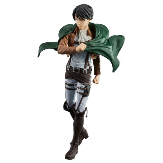 Banpresto Attack On Titan Figure 27cm - Levi Grandista - Пластмассовая фигурка
