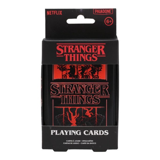Paladone Stranger Things Playing Cards with Metal Box