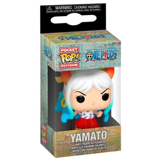 Funko Pocket POP! One Piece Keychain - Yamato - Vinila atslēgu piekariņš