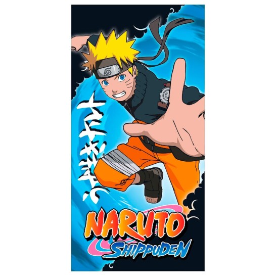 Aymax Naruto Shippuden Cotton Beach Towel 140 x 70cm - Kokvilnas pludmales dvielis