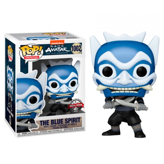 Funko POP! Avatar The Last Airbender Figure 9cm - The Blue Spirit Exclusive (1002) - Vinila figūriņa