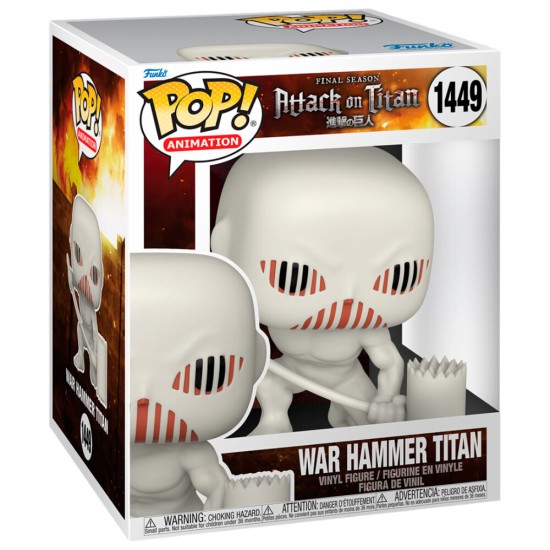 Funko POP! Attack on Titan Figure 15cm - War Hammer Titan (1449) - Vinila figūriņa