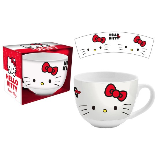 Coriex Hello Kitty Classic Jumbo Cappuccino Mug 340ml - Krūze