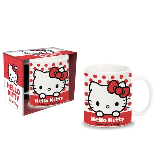 Coriex Hello Kitty Ceramic Mug 320ml - Krūze