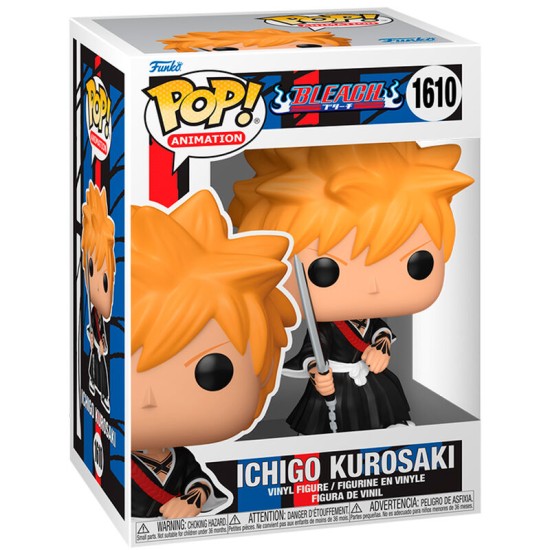 Funko POP! Bleach Figure 9cm - Ichigo Kurosaki (1610) - Vinila figūriņa