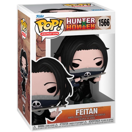 Funko POP! Hunter x Hunter Figure 9cm - Feitan (1566) - Vinila figūriņa