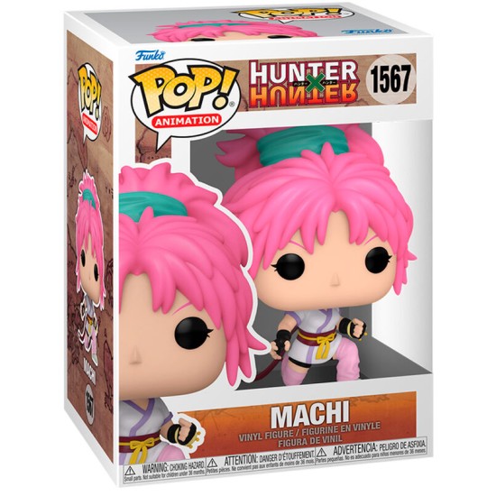 Funko POP! Hunter x Hunter Figure 9cm - Machi (1567) - Vinyl figure