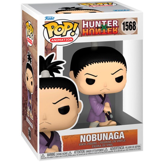 Funko POP! Hunter x Hunter Figure 9cm - Nobunaga (1568) - Vinila figūriņa