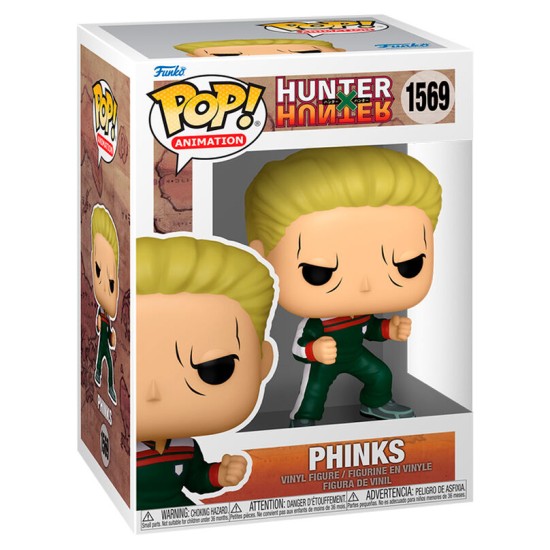 Funko POP! Hunter x Hunter Figure 9cm - Phinks (1569) - Vinila figūriņa