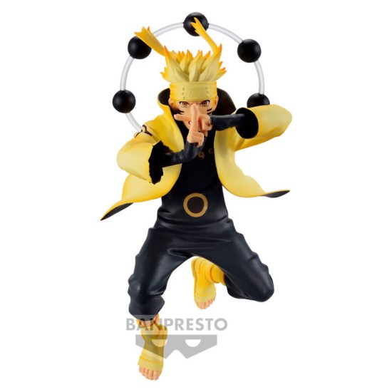 Banpresto Naruto Shippuden Vibration Stars Figure 14cm - Naruto Uzumaki - Plastmasas figūriņa