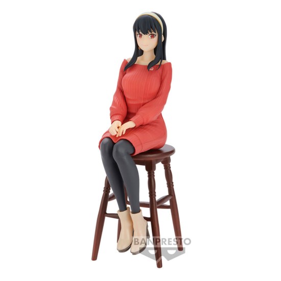 Banpresto Spy x Family Break Time Figure 13cm - Yor Forger - Plastmasas figūriņa