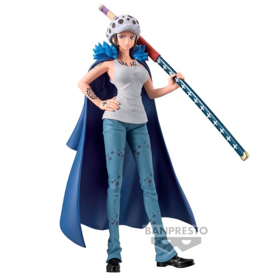 Banpresto One Piece Grandline Series Figure 16cm - Trafalgar Law - Plastmasas figūriņa