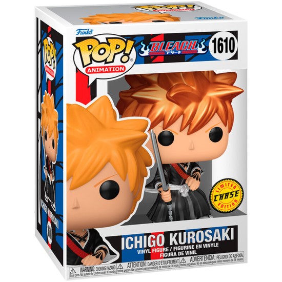 Funko POP! Bleach Figure 9cm - Ichigo Kurosaki Chase (1610) - Vinyl figure