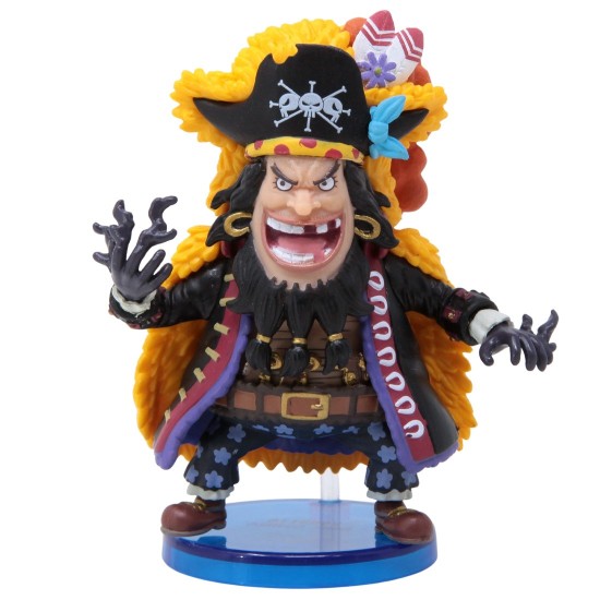 Banpresto One Piece Trafalgar vs Blackbeard Pirates World Collectable Figure 7cm - Figure B - Plastmasas figūriņa