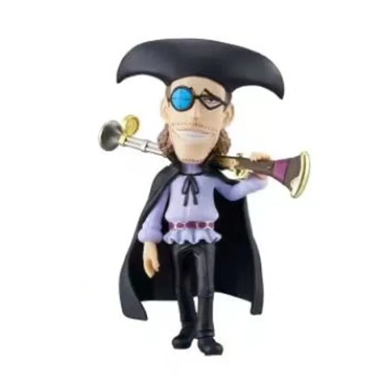 Banpresto One Piece Trafalgar vs Blackbeard Pirates World Collectable Figure 7cm - Figure C - Plastmasas figūriņa