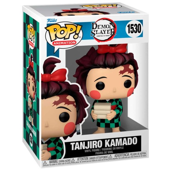 Funko POP! Demon Slayer Kimetsu no Yaiba Figure 9cm - Tanjiro Kamado (1530) - Vinila figūriņa