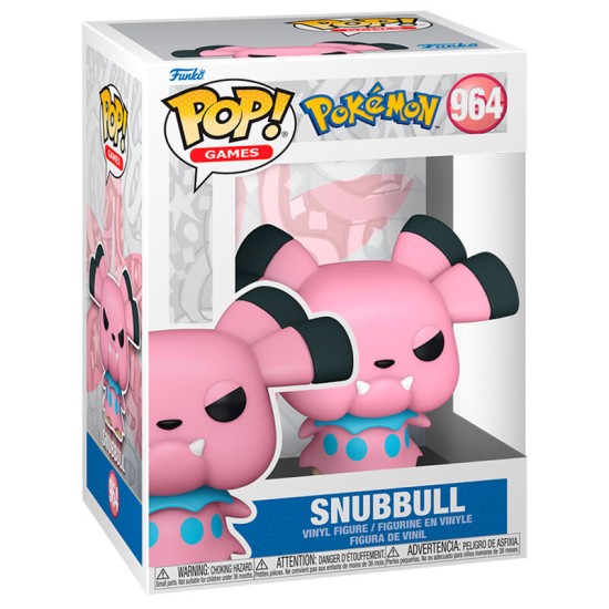 Funko POP! Pokemon Figure 9cm - Snubbull (964) - Vinyl figure