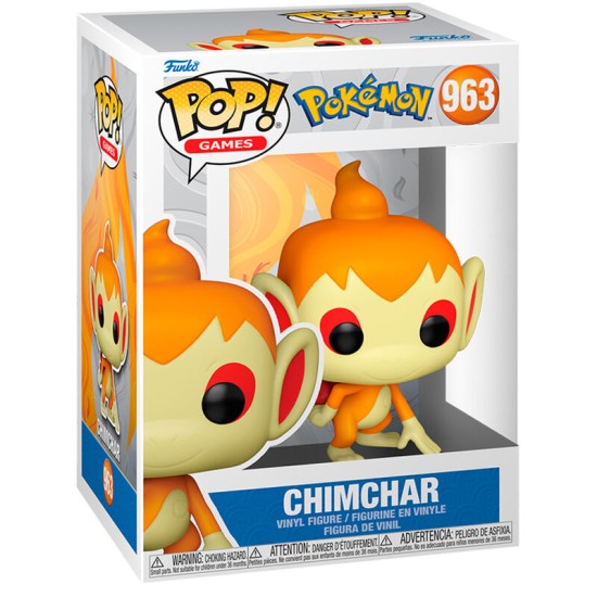 Funko POP! Pokemon Figure 9cm - Chimchar (963) - Vinila figūriņa