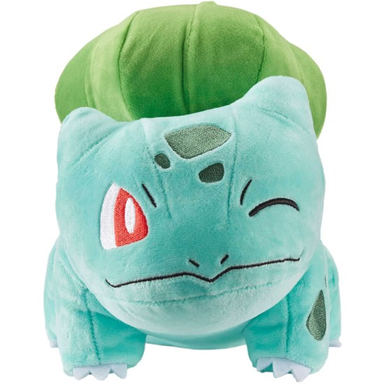 Jazwares Pokemon Plush Toy 17cm - Bulbasaur - Plīša rotaļlieta