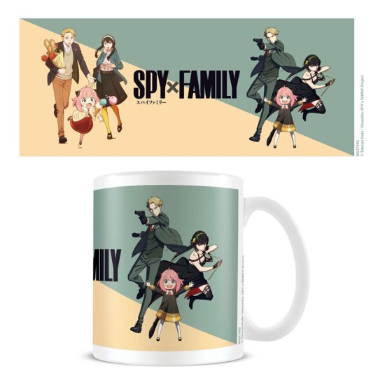 Pyramid Spy x Family Ceramic Mug 320ml - Cool vs Family