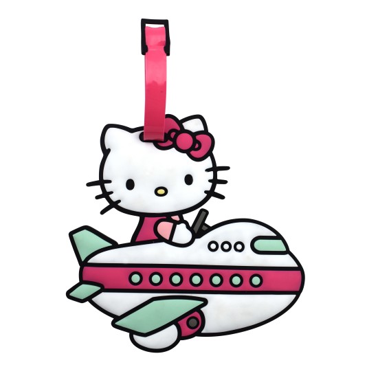 Take Care Hello Kitty Luggage Tag - Hello Kitty on Air - Bagāžas etiķete