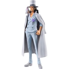 Banpresto One Piece Grandline Series Figure 17cm - Rob Lucci - Plastmasas figūriņa
