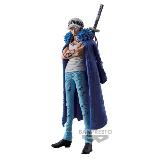 Banpresto One Piece King of Artist Figure 23cm - Trafalgar Law - Plastmasas figūriņa