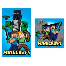 Mojang Studios Minecraft Cotton Face (30 x 30cm) and Hand (30 x 50cm) Towel Set