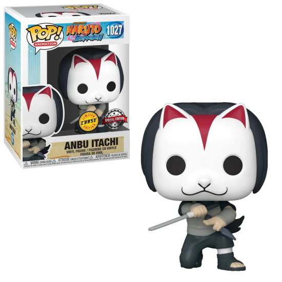 Funko POP! Naruto Shippuden Figure 9cm - Anbu Itachi Exclusive Chase (1027) - Vinila figūriņa