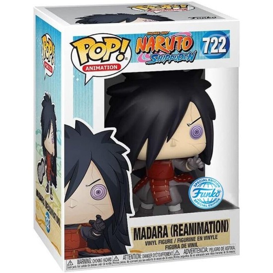 Funko POP! Naruto Shippuden Figure 9cm - Madara Exclusive (722) - Vinila figūriņa