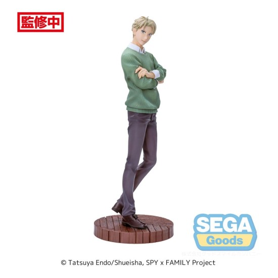 Sega Spy x Family Luminasta Ver. Cours 2 ED Coordination Figure 22cm - Loid Forger - Plastmasas figūriņa