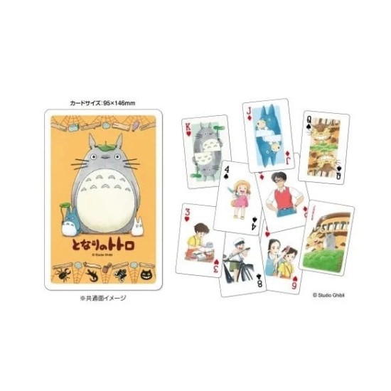 Semic My Neighbor Totoro: Totoro Art Playing Cards - Large Totoro - Spēļu kārtis