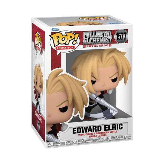 Funko POP! FullMetal Alchemist Figure 9cm - Edward Elric (1577) - Vinila figūriņa