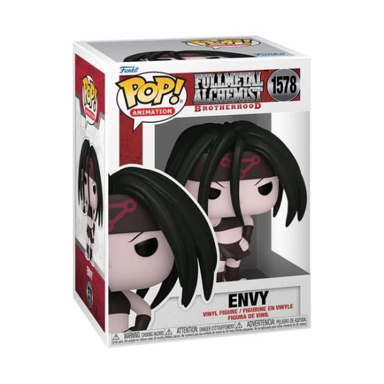 Funko POP! FullMetal Alchemist Figure 9cm - Envy (1579) - Vinila figūriņa