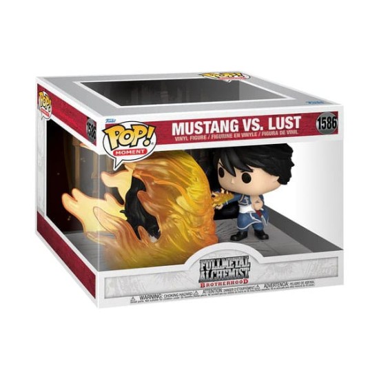 Funko POP! FullMetal Alchemist Moment Figure 9cm - Mustang vs. Lust (1586) - Vinila figūriņa