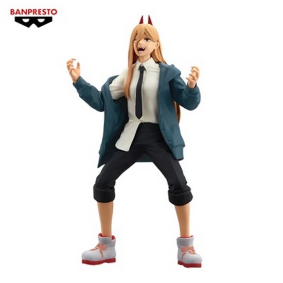 Banpresto Chainsaw Man Glitter & Glamours Figure 20cm - Power - Plastmasas figūriņa