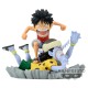 Banpresto One Piece WCF Log Stories Figure 7cm - Luffy vs Arlong - Plastmasas figūriņa