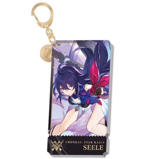 MiHoYo Honkai: Star Rail Acryl Keychain 9cm - Seele - Akrila atslēgu piekariņš