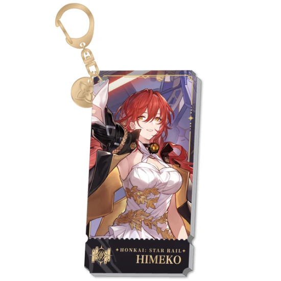 MiHoYo Honkai: Star Rail Acryl Keychain 9cm - Himeko - Akrila atslēgu piekariņš