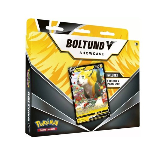 Pokemon Super Card Game TCG Trading Cards - Boltund V Box Showcase EN - Kāršu spēle