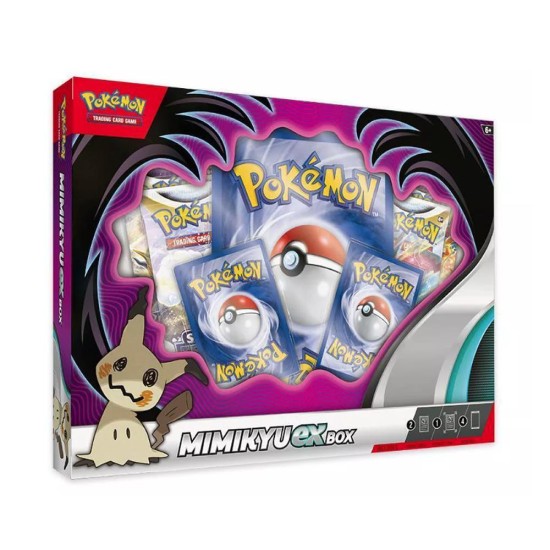 Pokemon Super Card Game TCG Trading Cards - Mimikyu Ex Box EN - Kāršu spēle