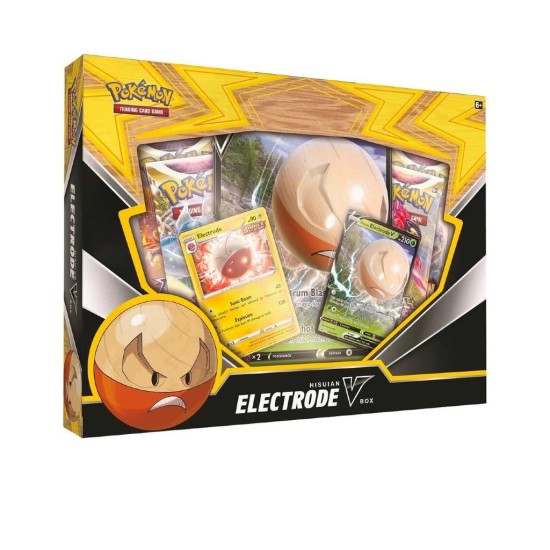 Pokemon Super Card Game TCG Trading Cards - Hisuian Electrode V Box EN - Kāršu spēle