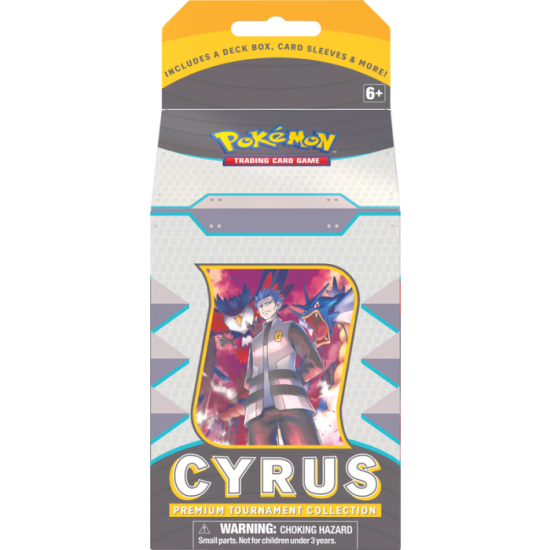 Pokemon Super Card Game TCG Trading Cards - Cyrus Premium Tournament Collection EN - Kāršu spēle