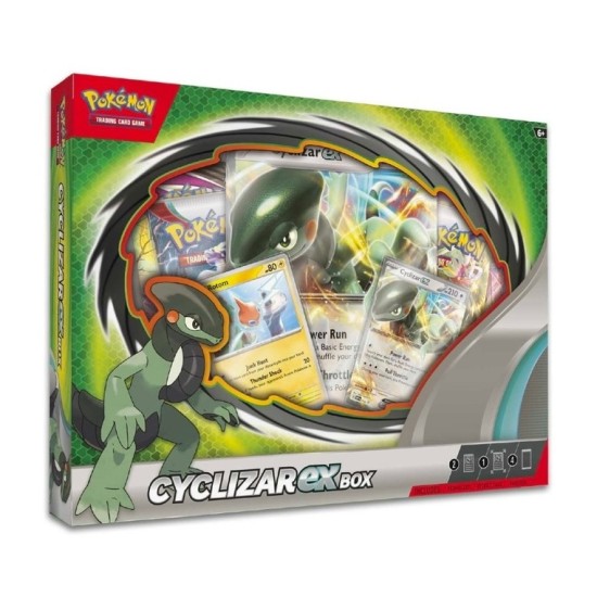 Pokemon Super Card Game TCG Trading Cards - Cyclizar Ex Box EN - Kāršu spēle