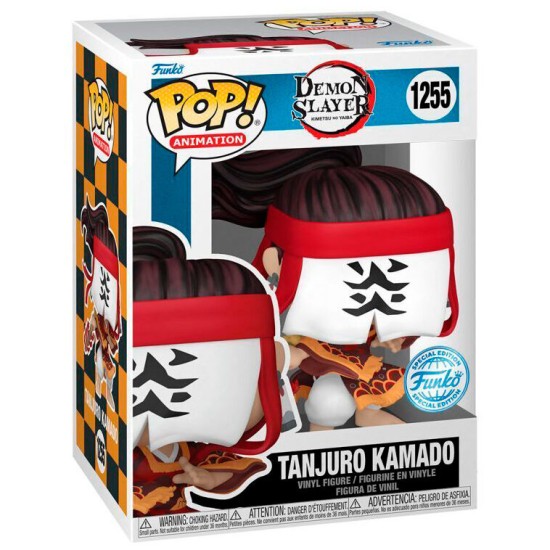 Funko POP! Demon Slayer Kimetsu no Yaiba Figure 9cm - Tanjuro Kamado Exclusive (1255) - Vinila figūriņa